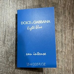 😍 5 for $25 Sample Sale - Dolce & Gabbana Light Blue Intense